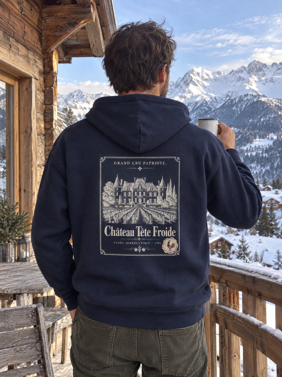 Château Tête Froide — Sweat à capuche