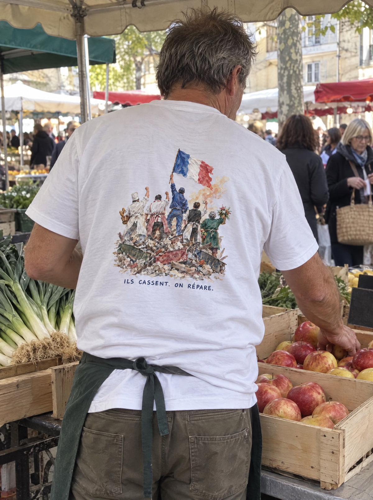 Ils cassent. On répare.