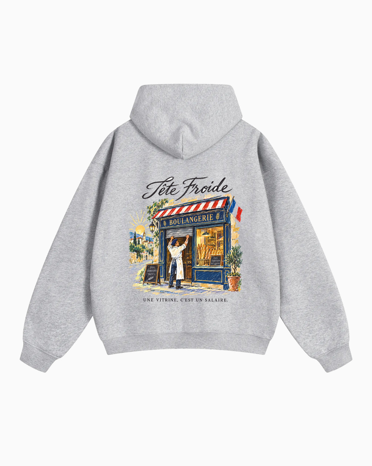 Une vitrine, c’est un salaire — Sweat à capuche